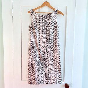 Maxmara Snakeskin Patterned Sheath Dress